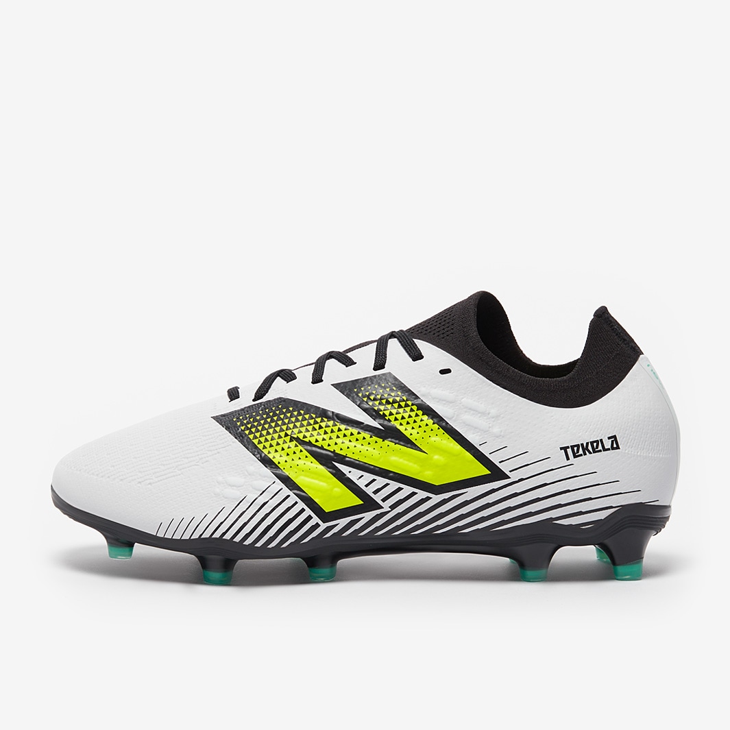 New Balance Tekela V4+ Magia Low Laced Firm Ground - White/Pink