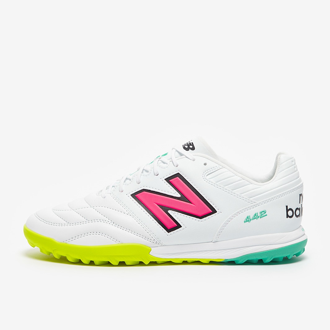 高級素材使用ブランド - Turf Pro V2 442 Balance New White/Pink/Lime | Boots Adult - シューズ