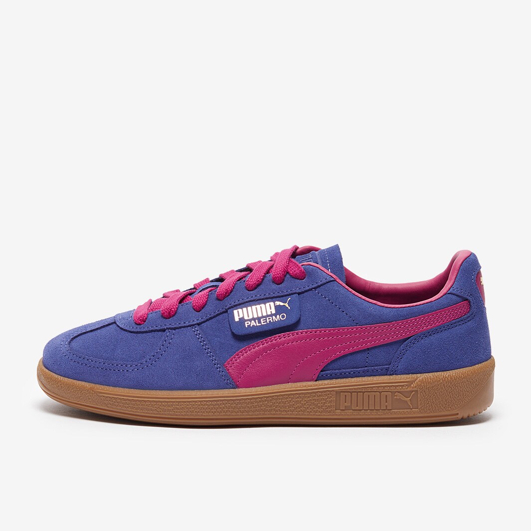 Puma Palermo Lapis Lazuli/Magenta Gleam/Gum Trainers Mens
