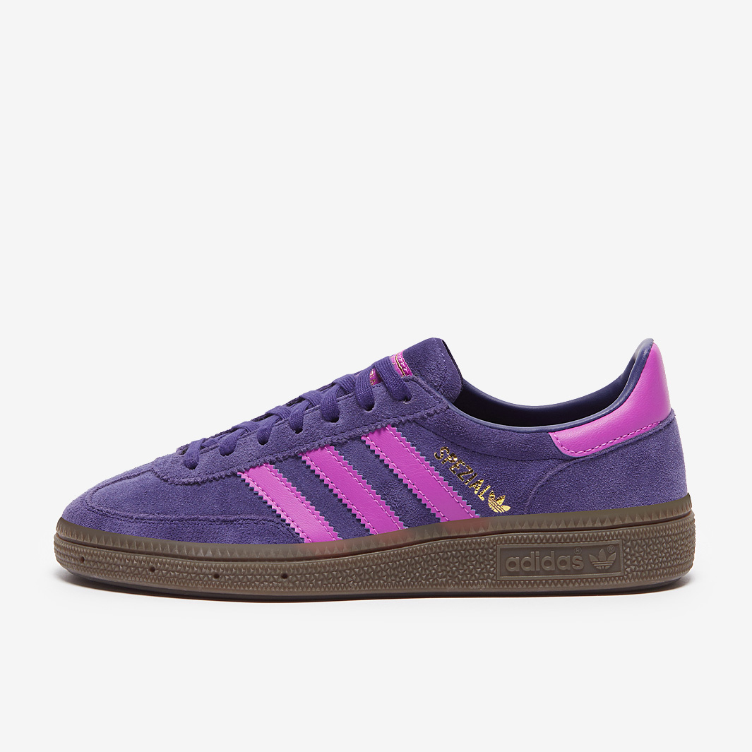 adidas Originals Older Kids Handball Spezial (GS) - Core Purple/Purple/Gum  5 - Trainers - Boys Shoes | Pro:Direct Soccer