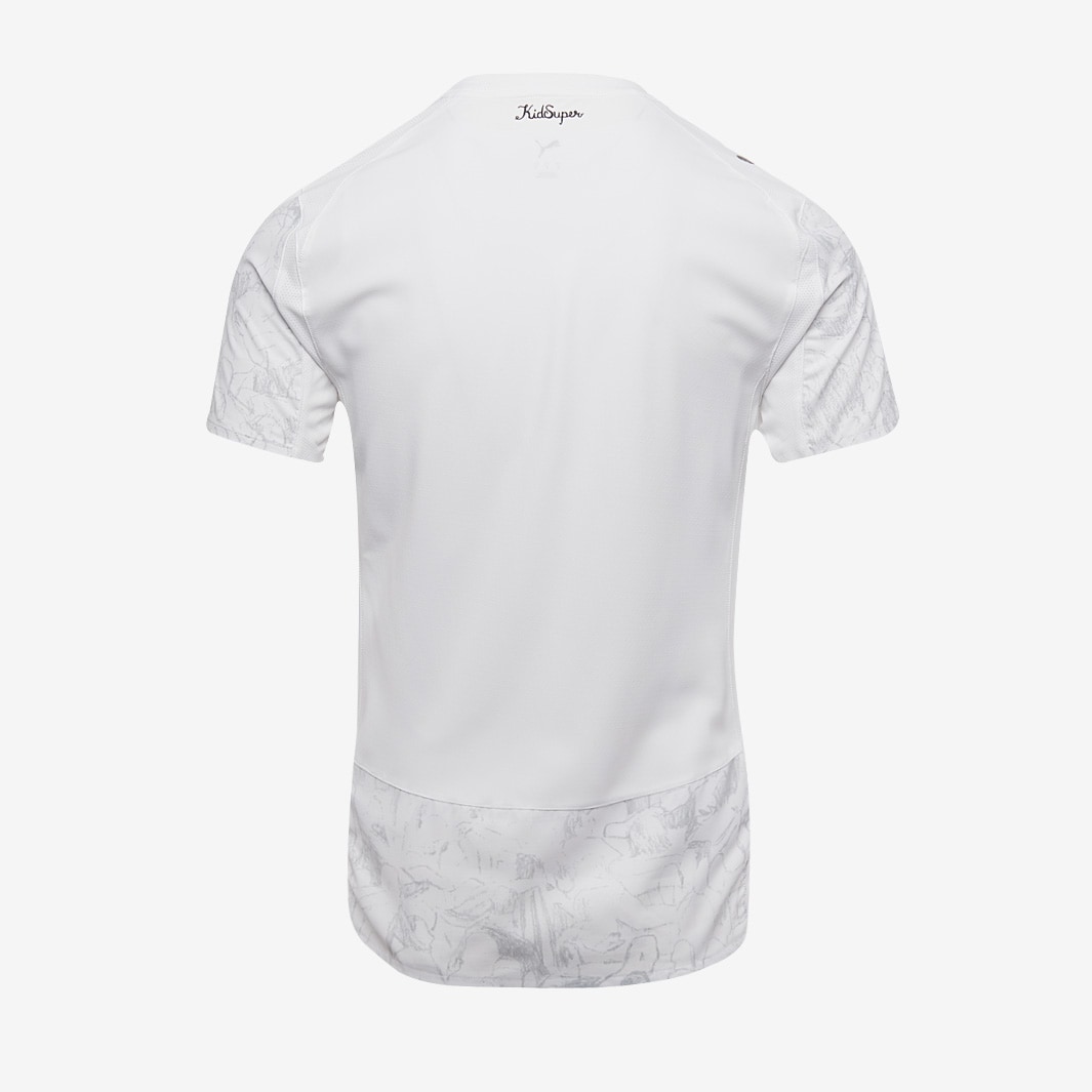 Puma Manchester City シャツ ホワイト Puma Manchester City 2025 x KidSuper LS Retro Shirt - Puma