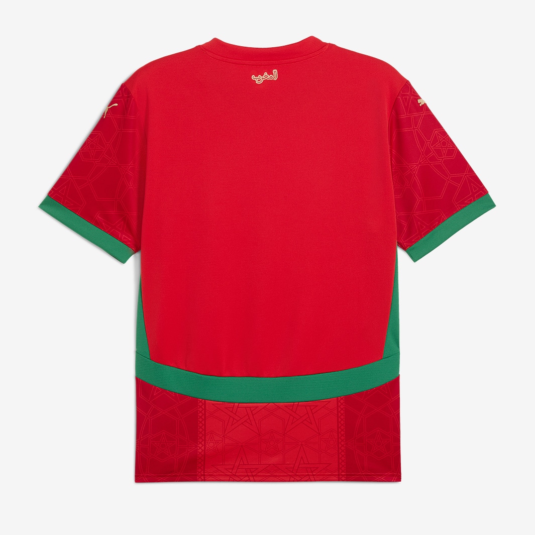 Puma Morocco 2025 Replica Home Shirt - Puma Red/Archive