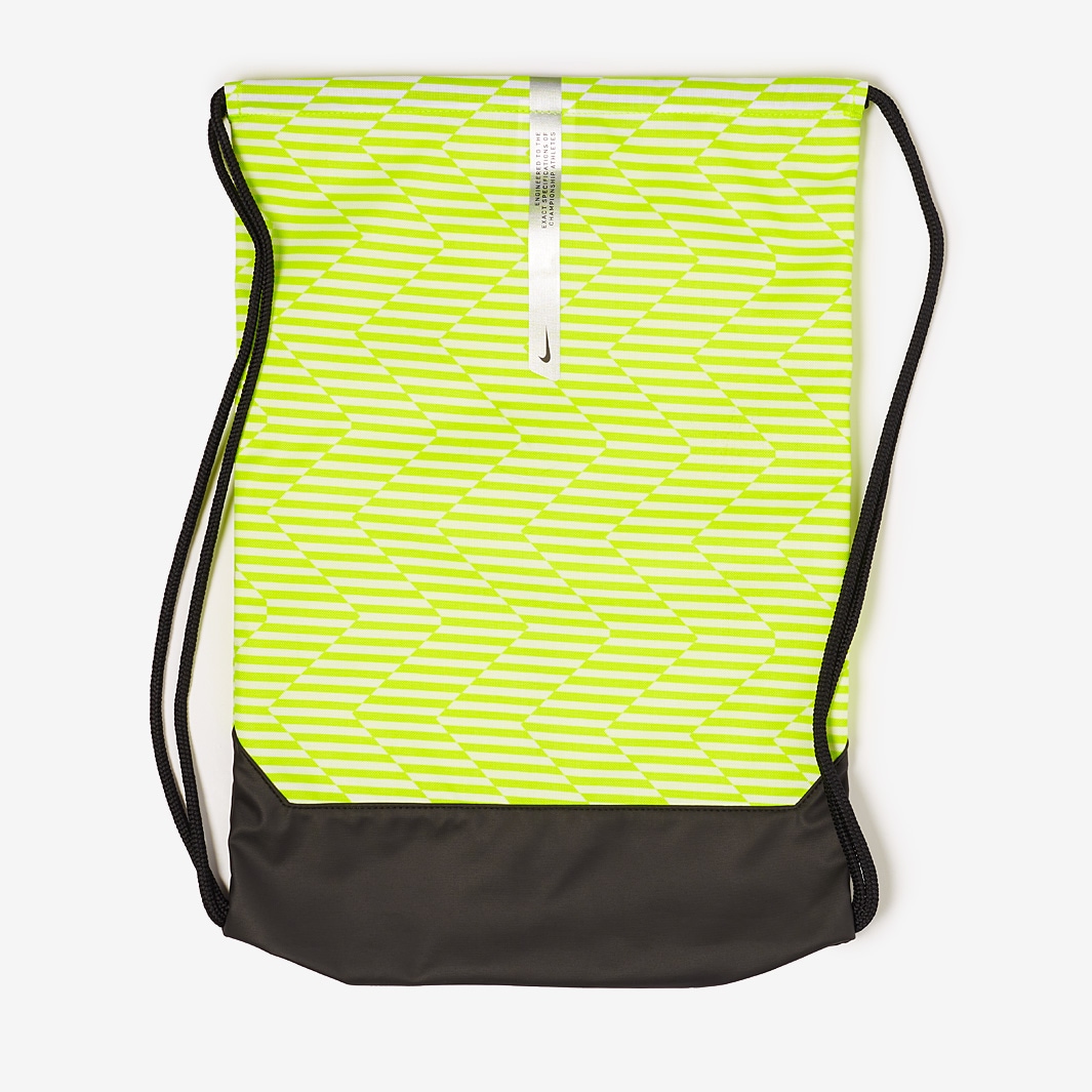 Nike Academy Gym Sack Volt/Black/Black Bags Luggage Pro