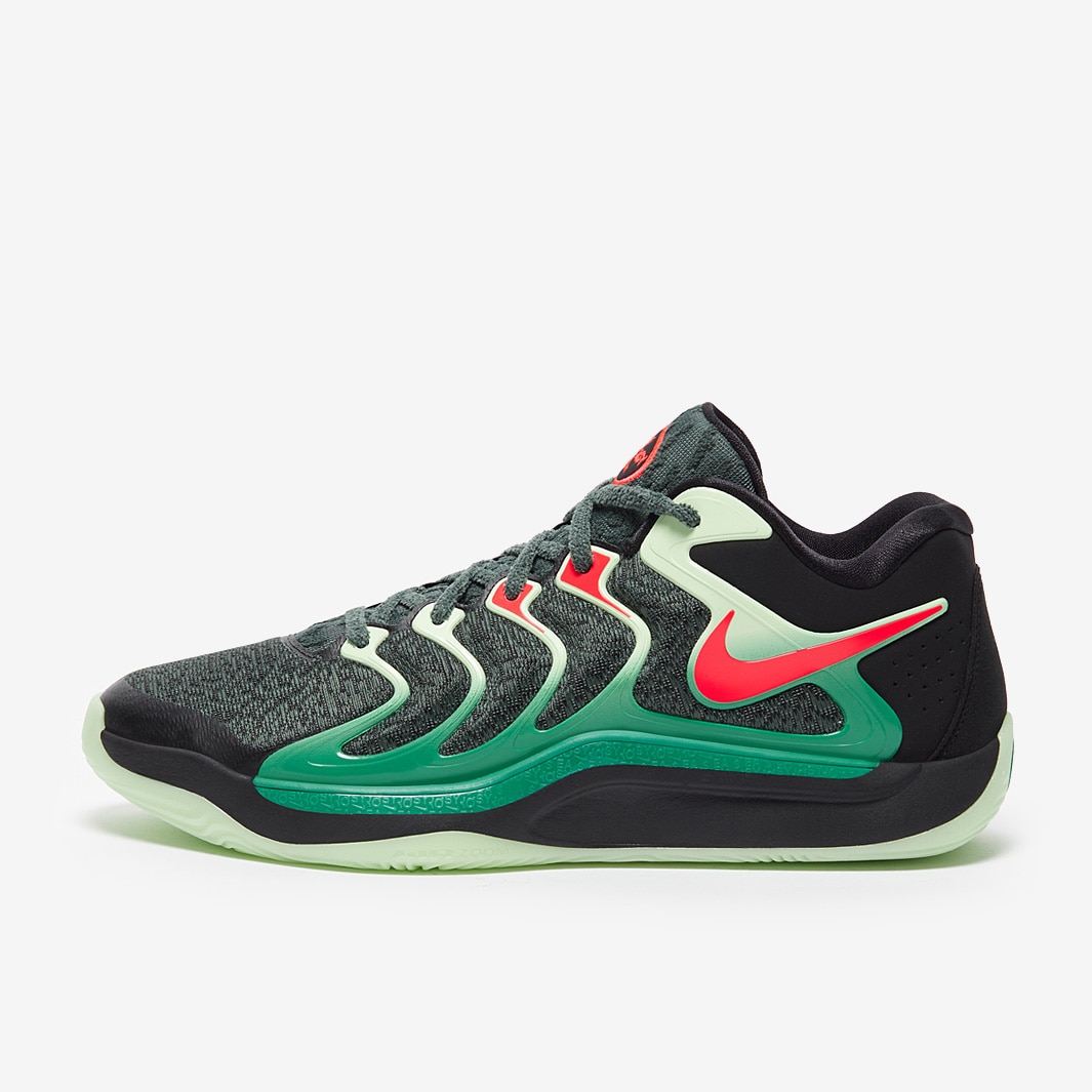 Nike KD17 Black/Bright Crimson/Vintage Green Trainers Mens - Main Image