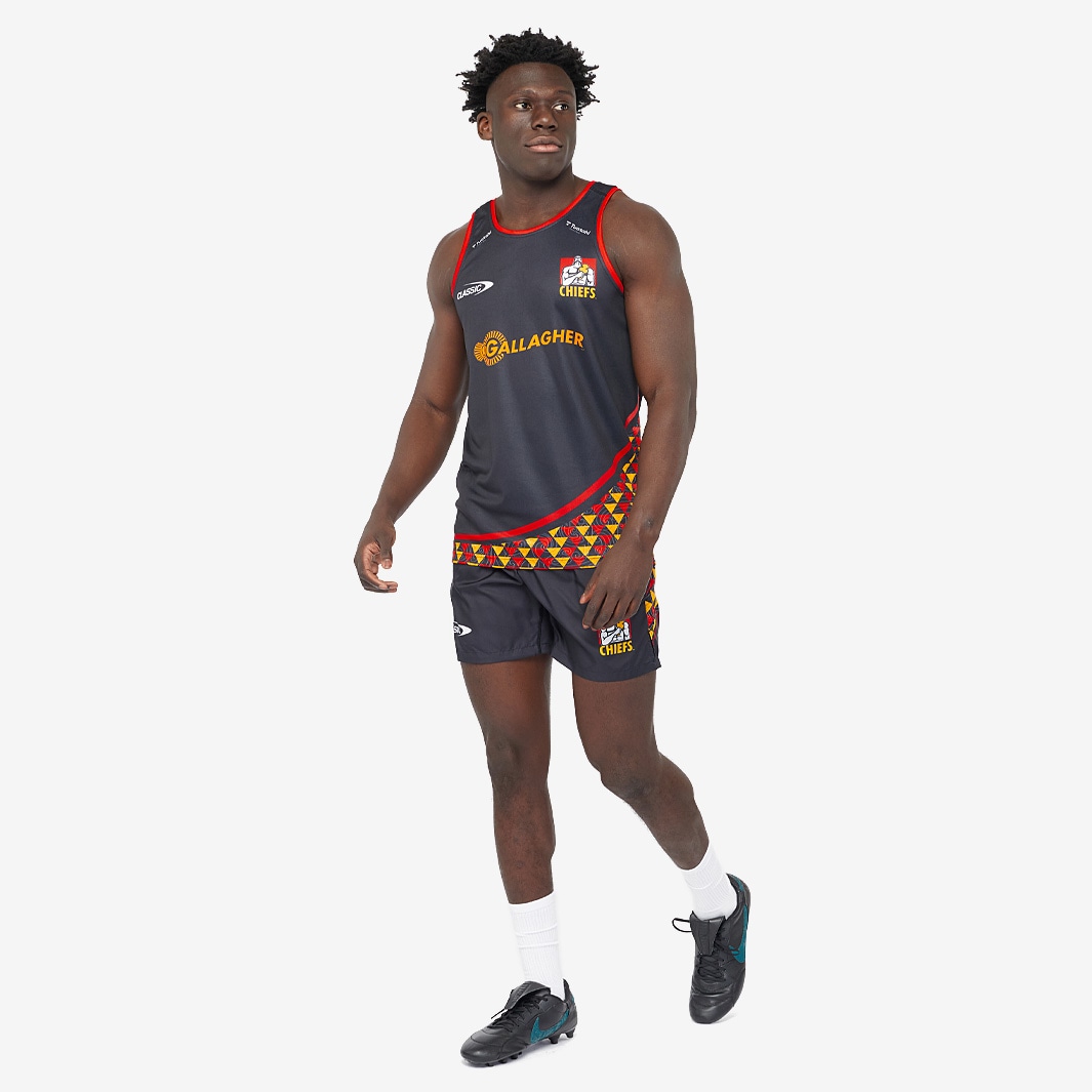 Classic Waikato Chiefs 2025 Training Singlet - Black - Mens