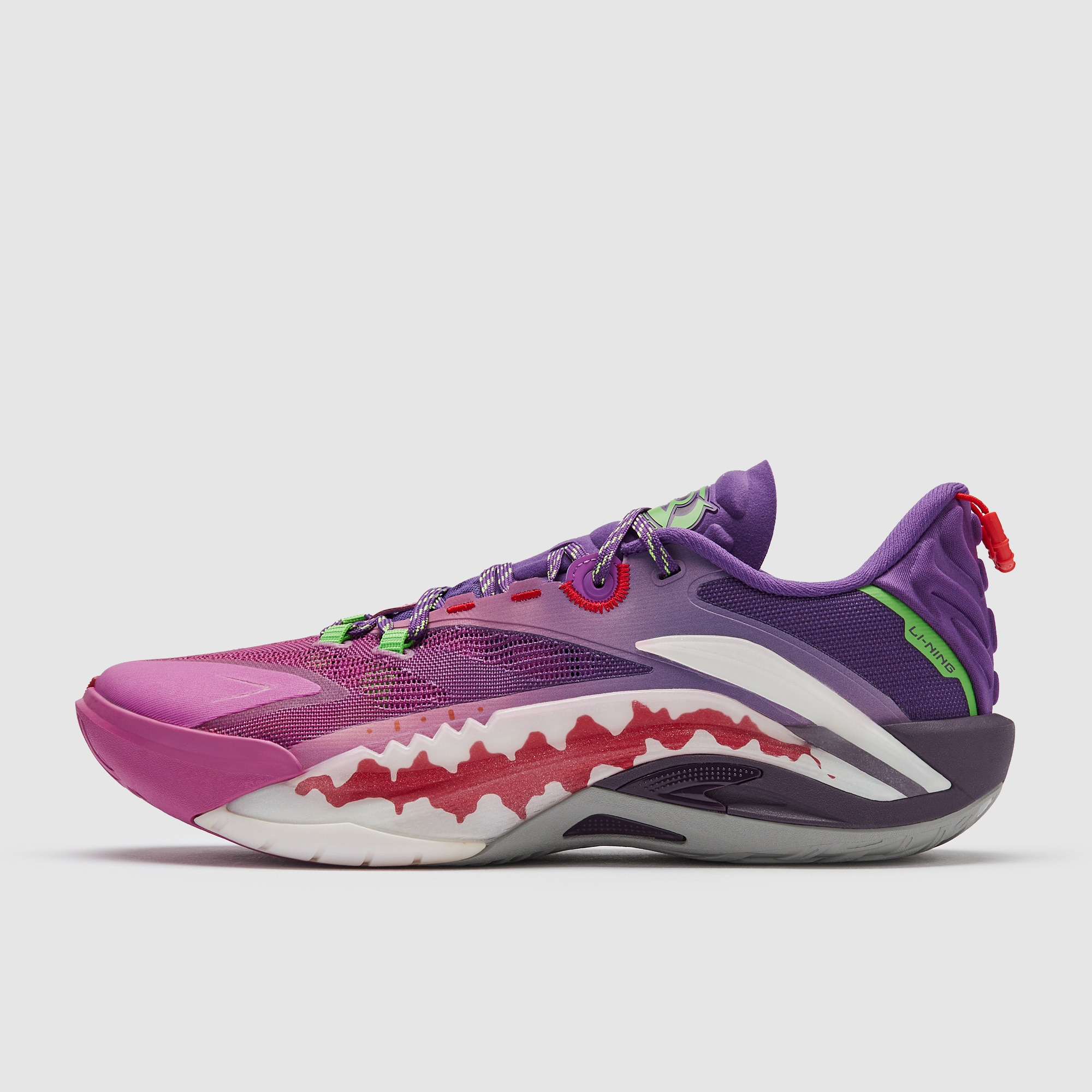 Li-Ning Bad 5 Sniper - White/Pink/Light Blue - Trainers - Mens