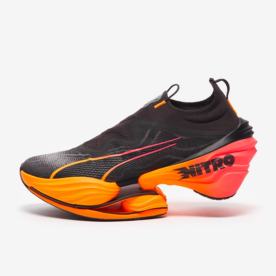 Puma Fast-RB Nitro Elite FF Black/Yellow Mens Shoes Pro