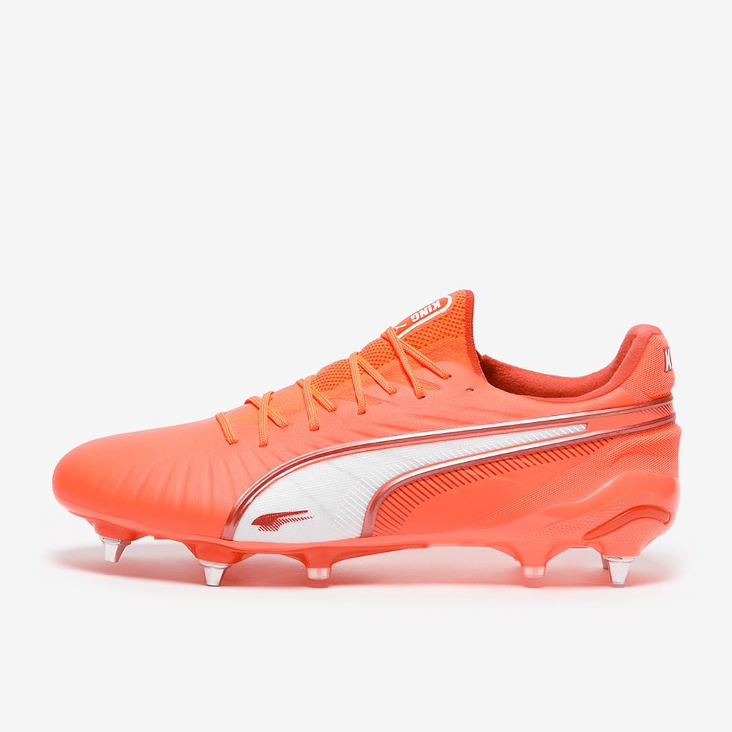 Puma King Ultimate MixedxSoft Ground Glowing Red/Puma White/Red