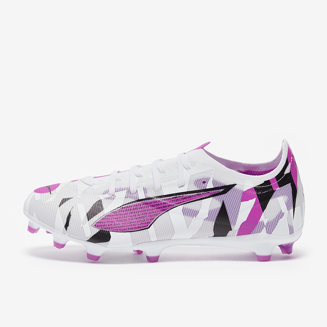Puma Ultra 5 Match Forever FG/AG - Puma White/Pure Magenta