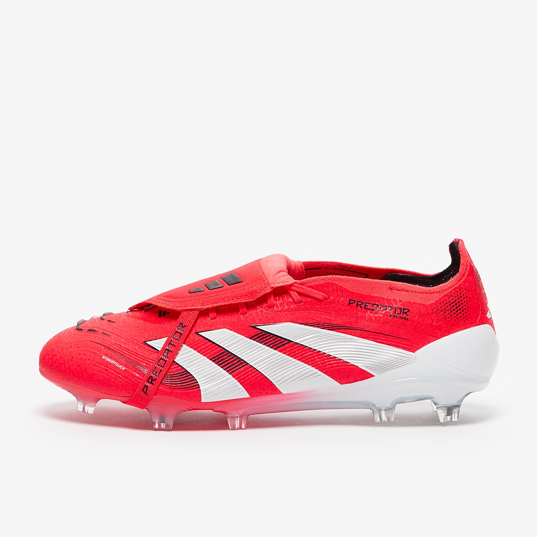adidas Predator Elite Tongue Firm Ground - Lucid Red/White