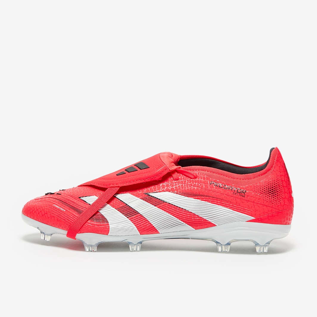 adidas Predator Pro Tongue Firm Ground - Lucid Red/White/Black
