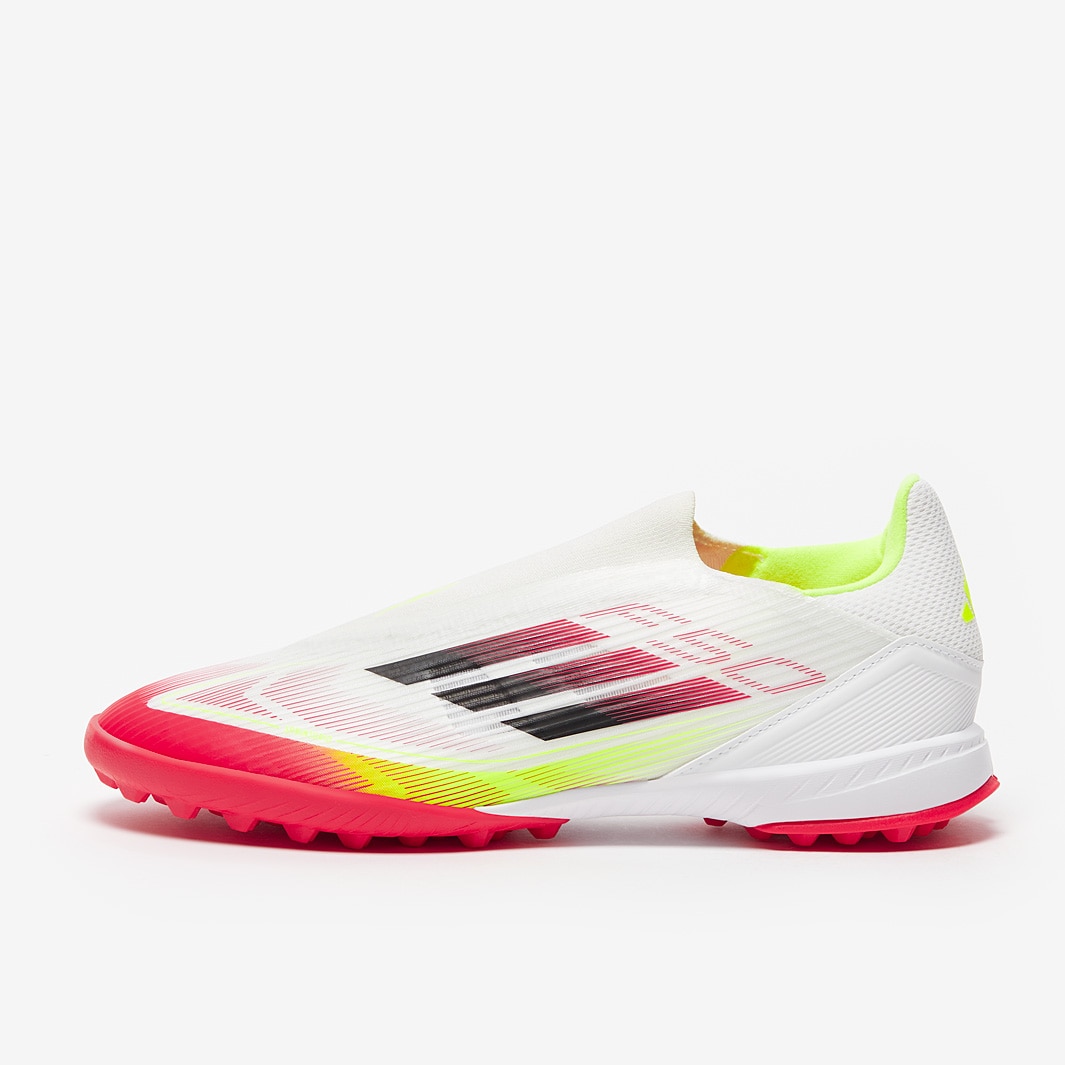 adidas F50 League Laceless Turf - White/Black/Solar Yellow adidas F50 League Laceless Turf - White/Black/Solar Yellow