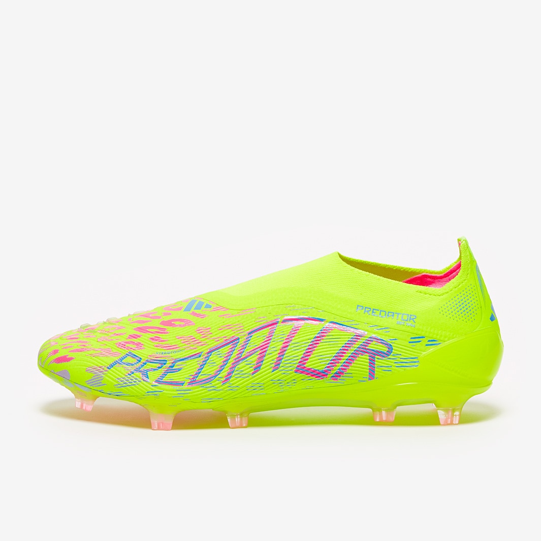 adidas Predator Elite Laceless Firm Ground - Lucid Lemon/Lucid