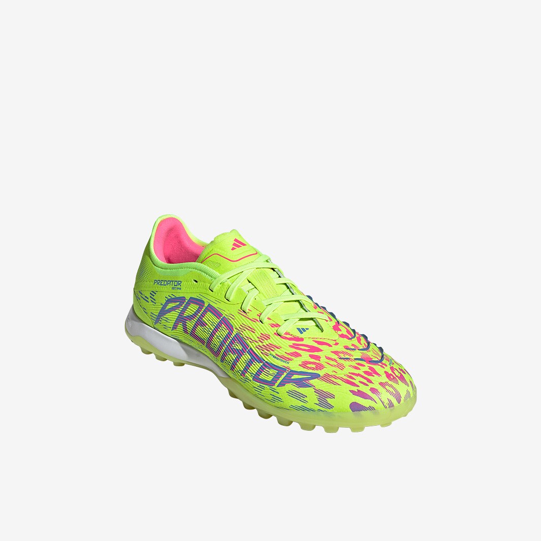 adidas Predator Pro Turf - Lucid Lemon/Blue Fusion/Lucid Pink