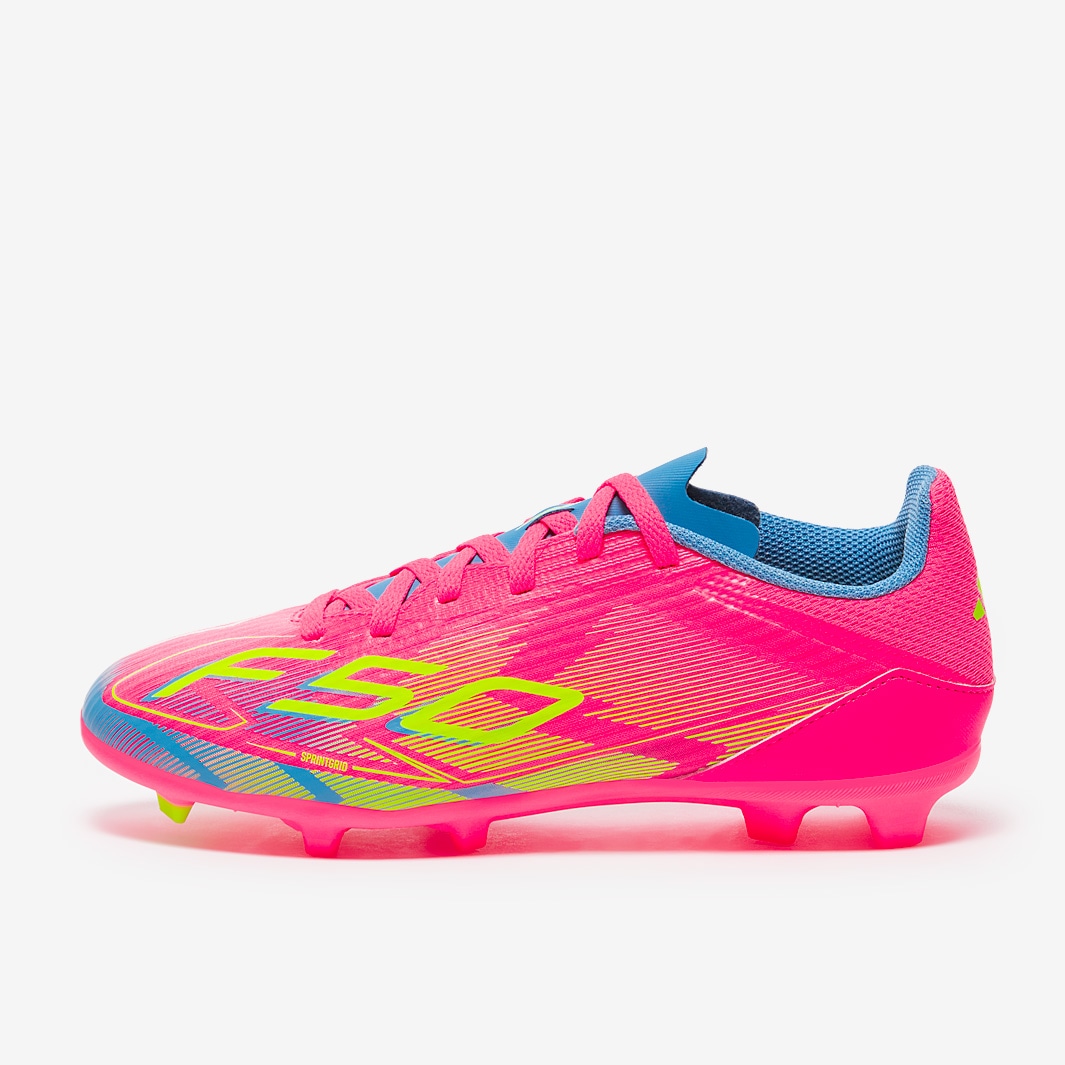 adidas Kids F50 League Firm Ground/Mixed Ground - Lucid Pink
