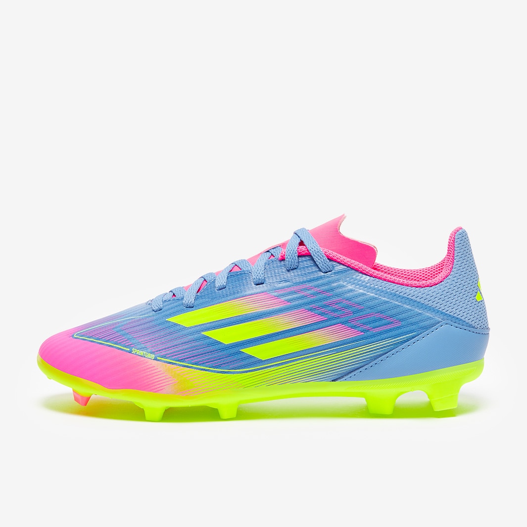 Ys⭐︎FL adidas Kids F50 League Firm Ground/Mixed Ground - Lucid Pink