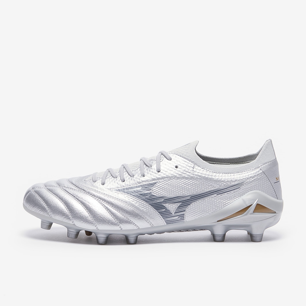Mizuno Morelia Neo IV Beta Elite Firm Ground - Galaxy Silver