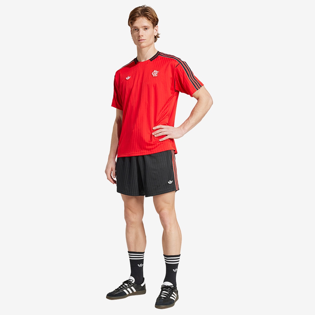 adidas Flamengo 2025 Icon Jersey - Red - Mens Replica |