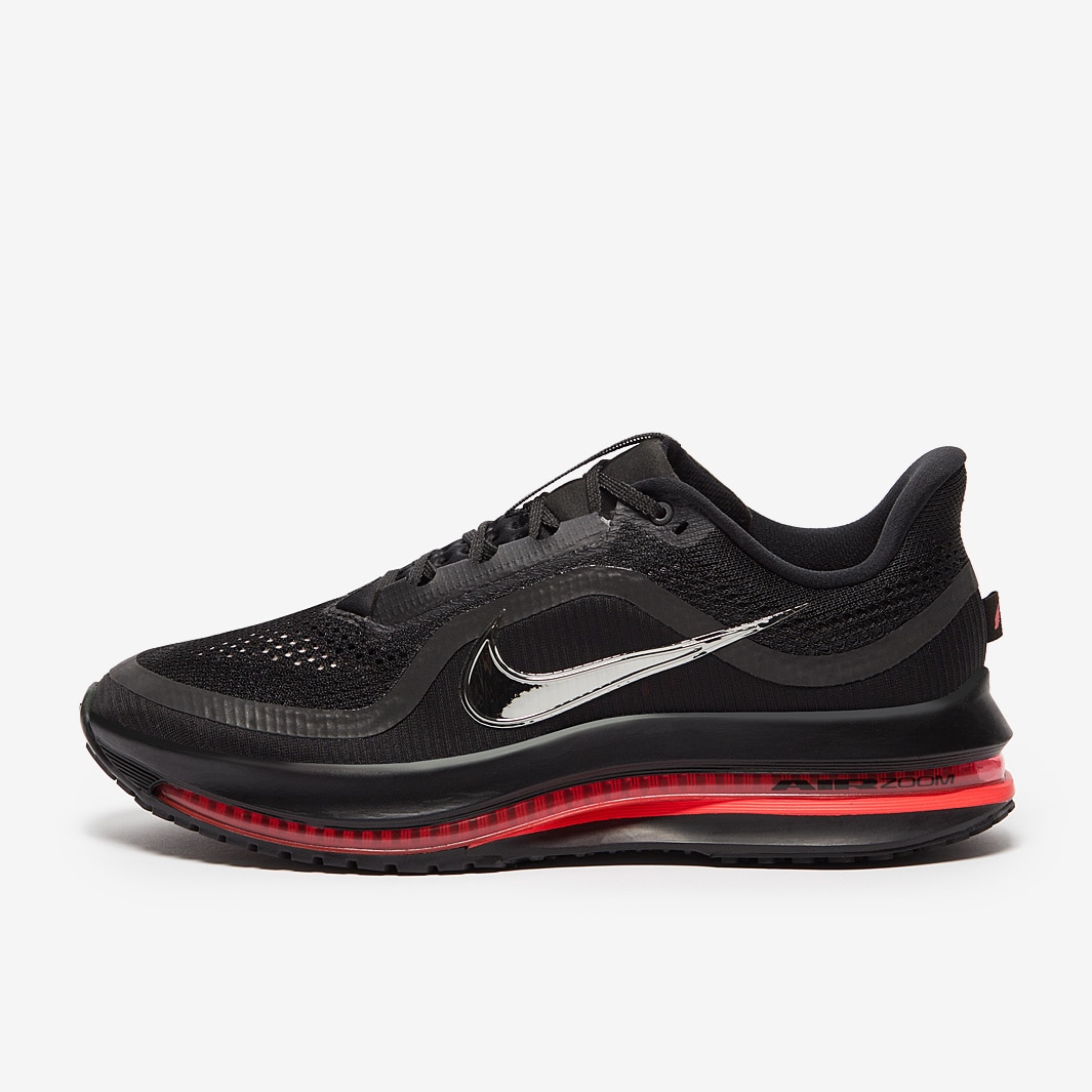 Nike Womens Pegasus Premium Black/Metallic Silver/Bright