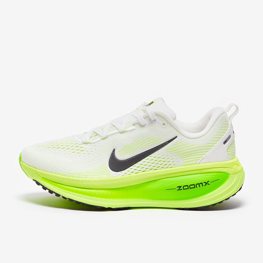 Nike Vomero 18 pour Femme Blanc/Noir/Vert Electrique/Volt