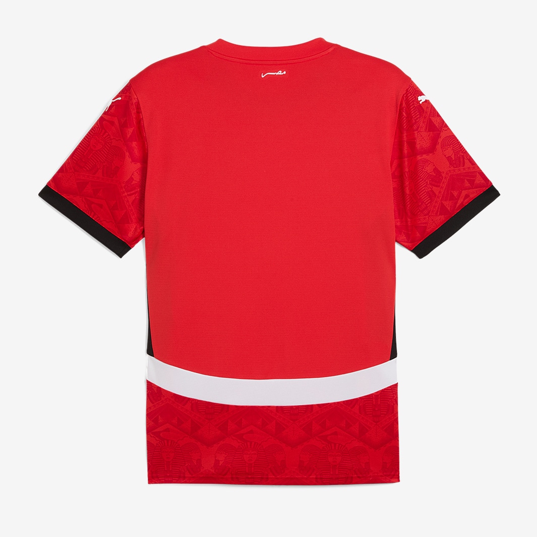 Puma Egypt 2025 Home Jersey Puma Red/Puma Black Mens Replica