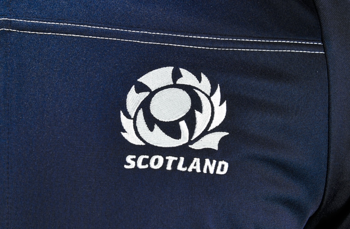 macron Scotland ラグビー アンセムジャケット　ネイビー macron Scotland ラグビー アンセムジャケット ネイビー macron