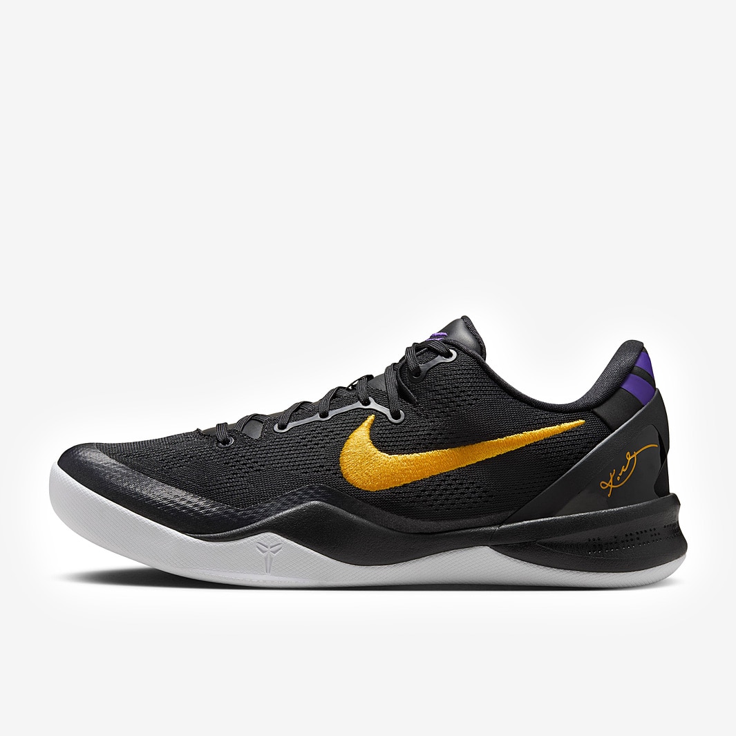 【Nike】 Kobe 8 Protro Black and University Gold Nike Kobe 8 Protro - Black/University Gold/White/Court