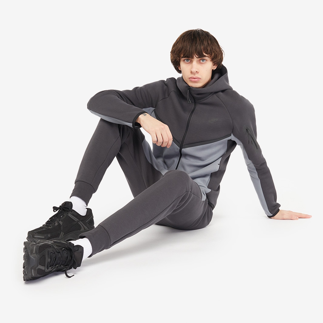 nike tech fleece glacier grey hoodie