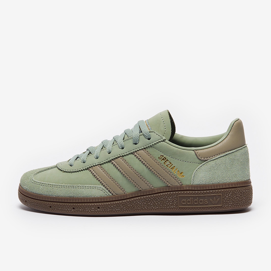 adidas Originals Womens Handball Spezial Silver Green/Silver