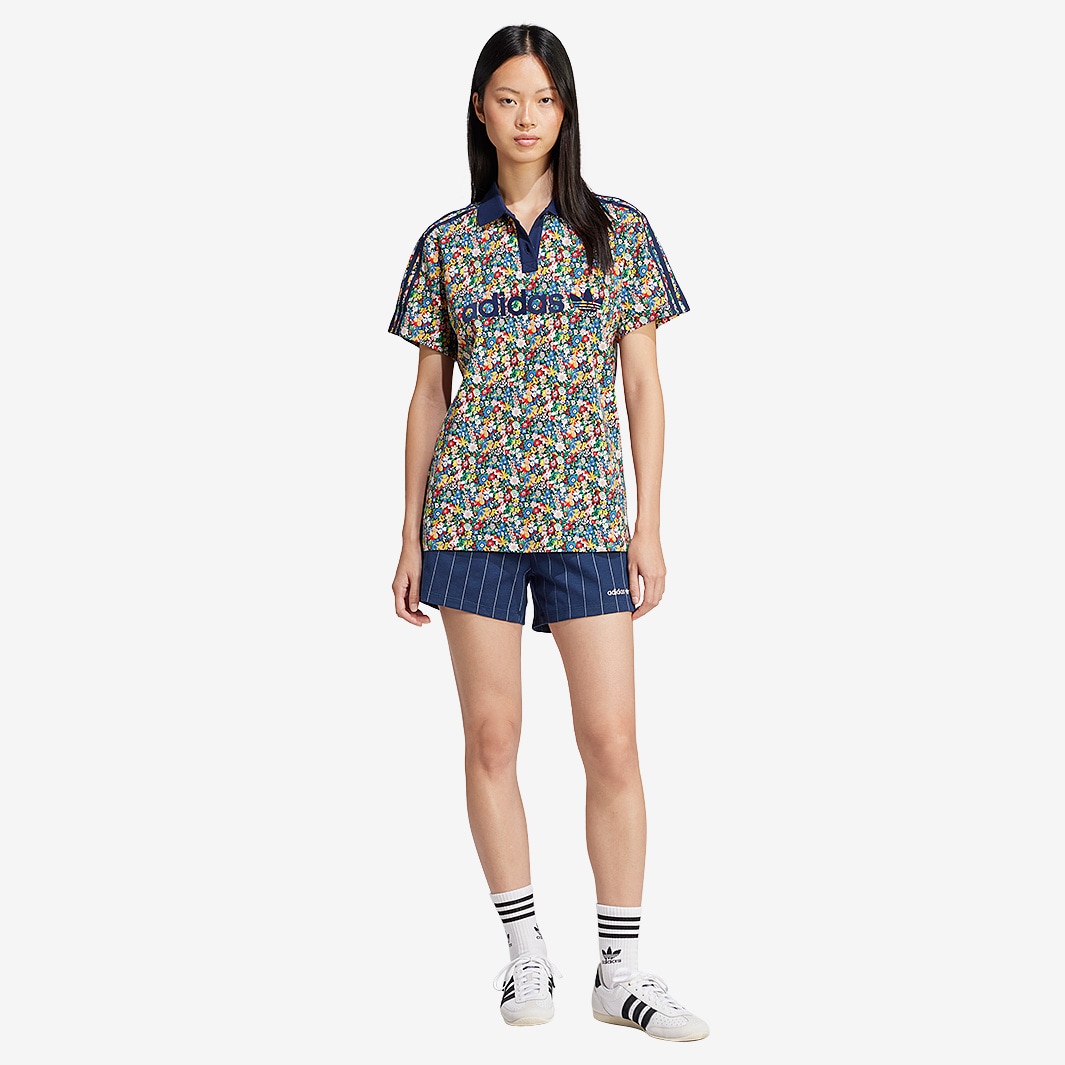 売れ筋商品|||アディダスオリジナルス Tシャツ レディース トップス LIBERTY TEE - Polo shirt - multicolor/night indigo Women's T-shirts adidas Originals X Liberty London Cali Tee