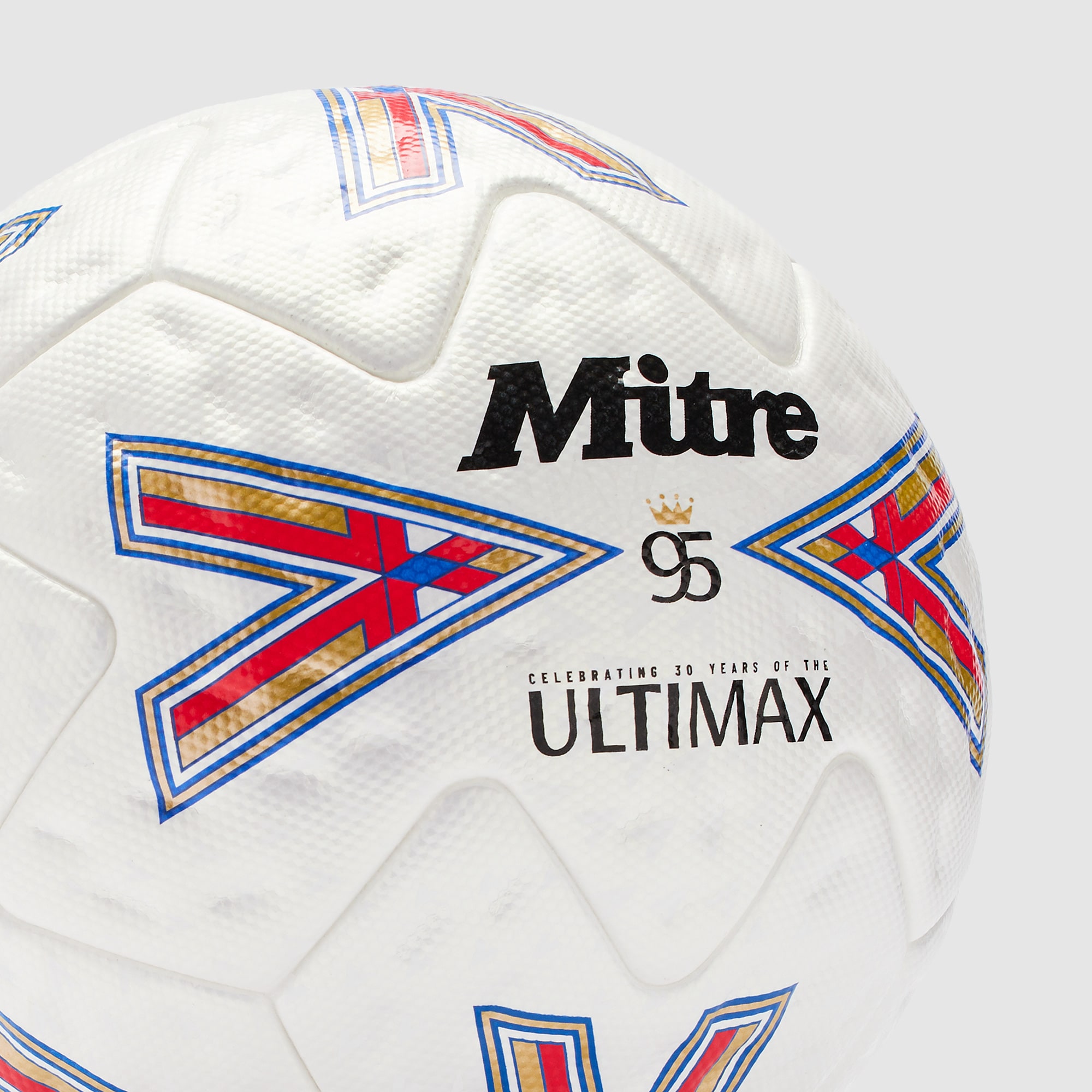Mitre Ultimax Pro 30th Anniversary Football With Packaging White