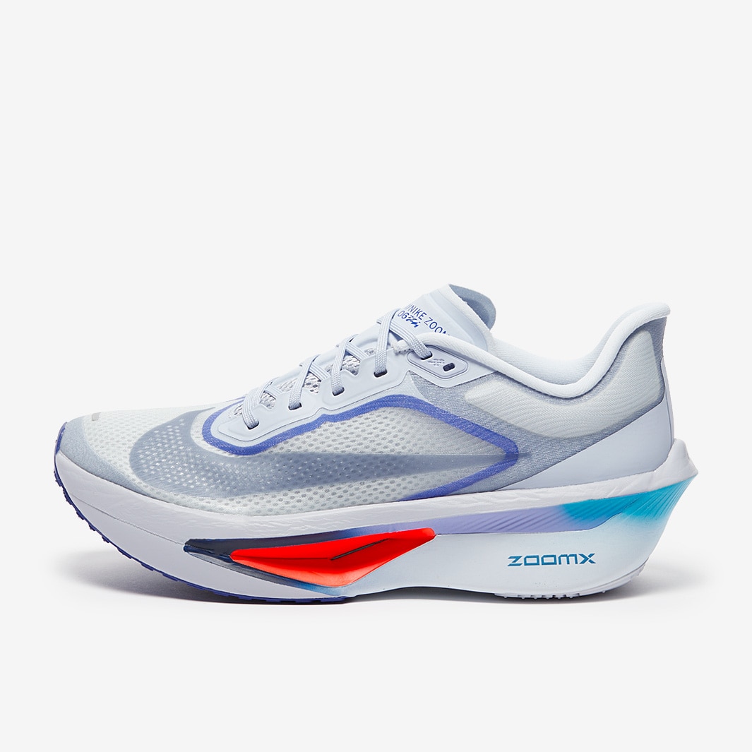 Nike Air Zoom FLY 6 25cm グレー/ブルー Nike Zoom Fly 6 - Ghost/Blue Void/Football Grey/Blue Lightning