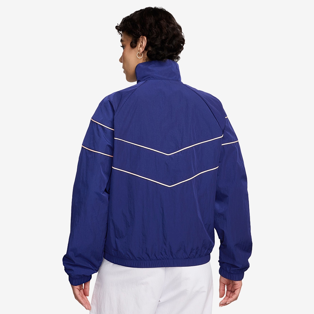 Nike Frankreich 2025 Damen NSW Woven Windrunner Jacke Void Blau