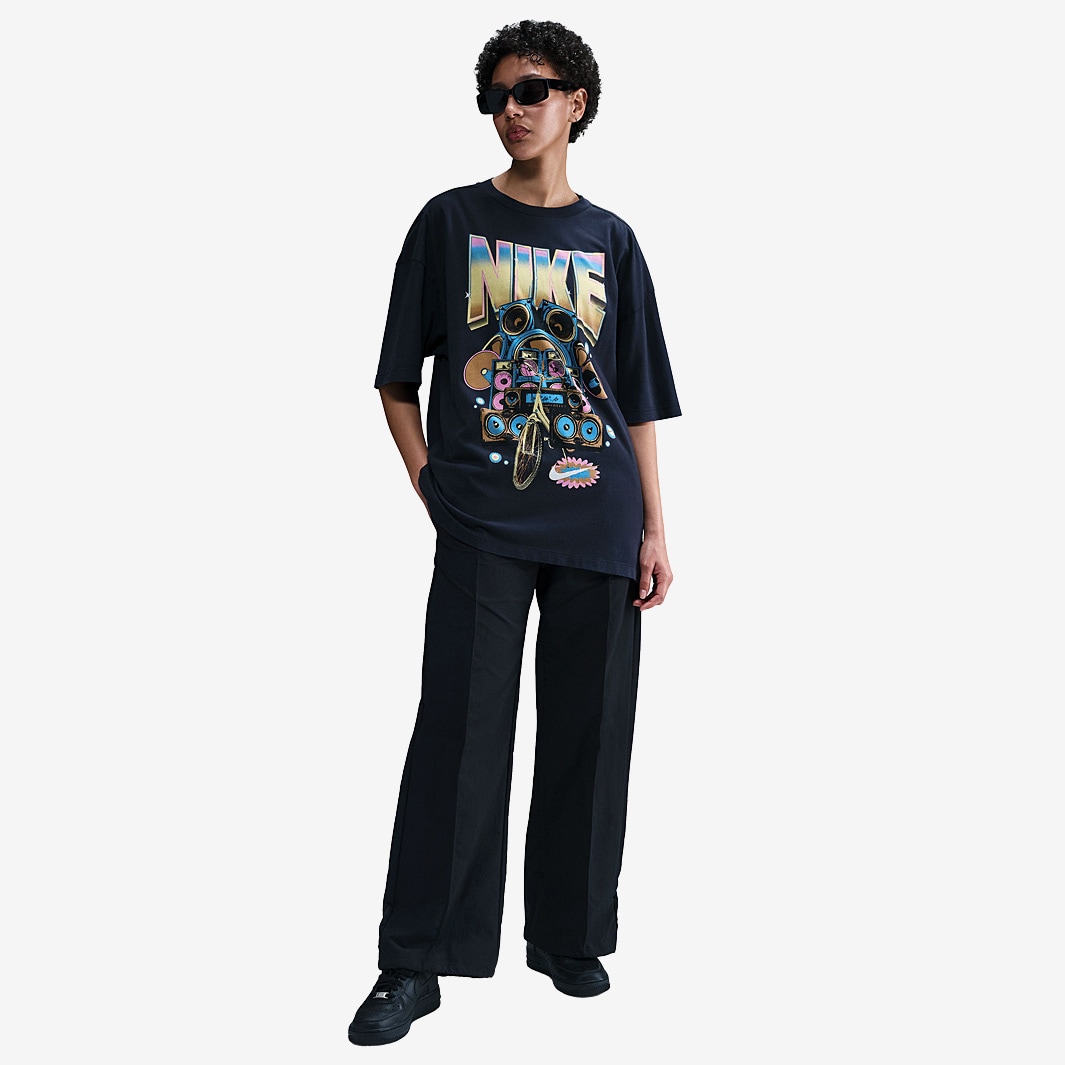 nike oversized black t shirt