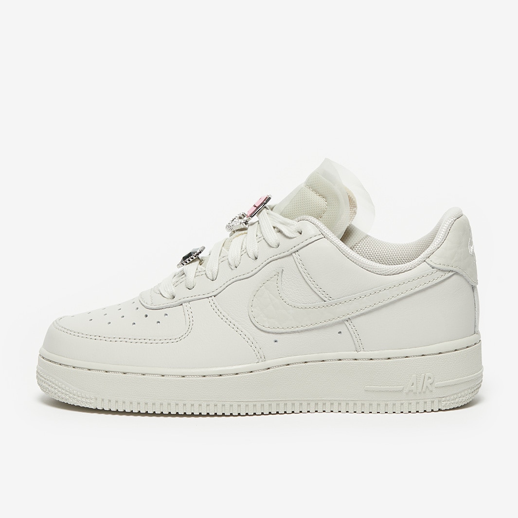 Nike Sportswear Womens Air Force Low Premium Light Bone/Kelly