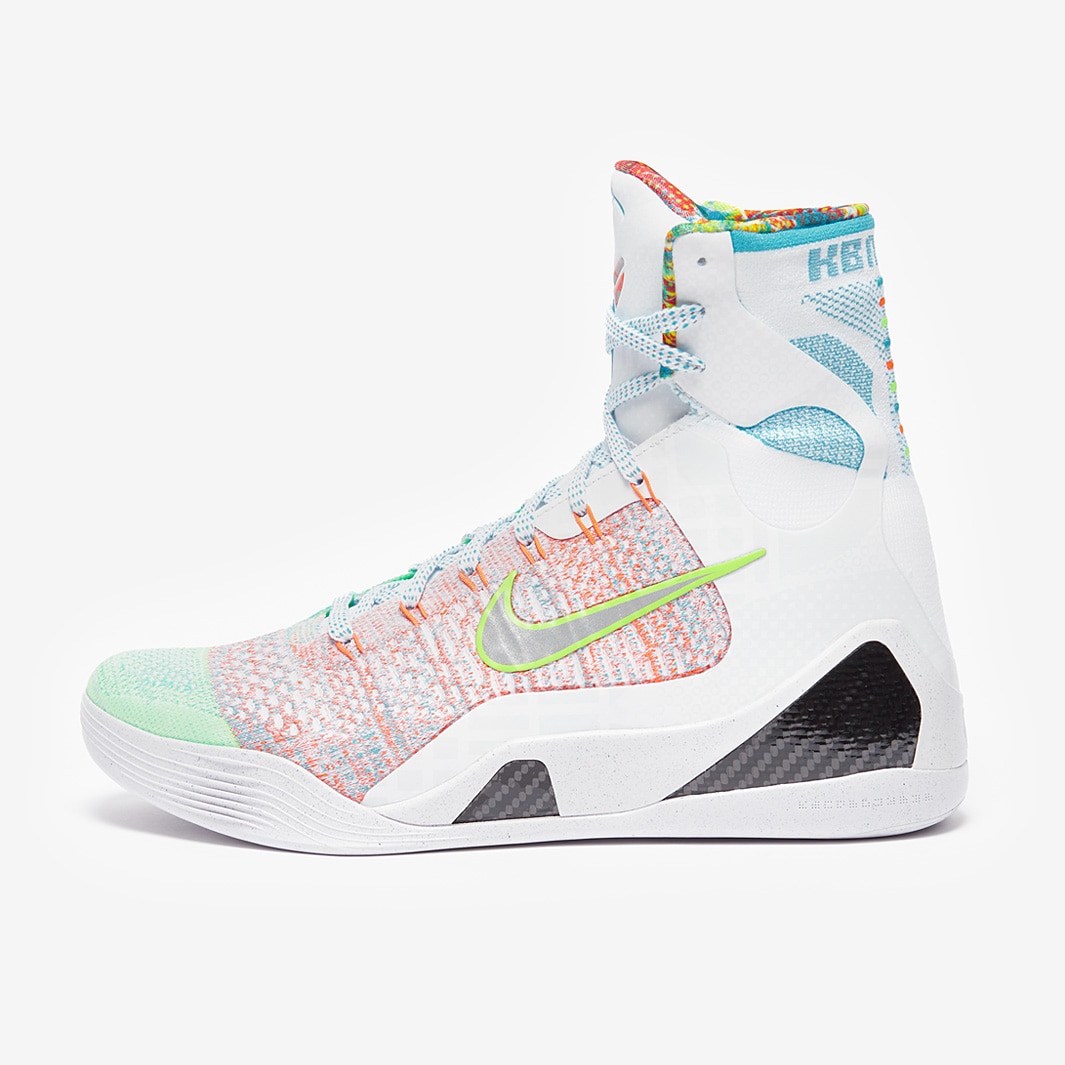 Nike Kobe IX Elite High Protro - White/Reflective Silver/Chlorine