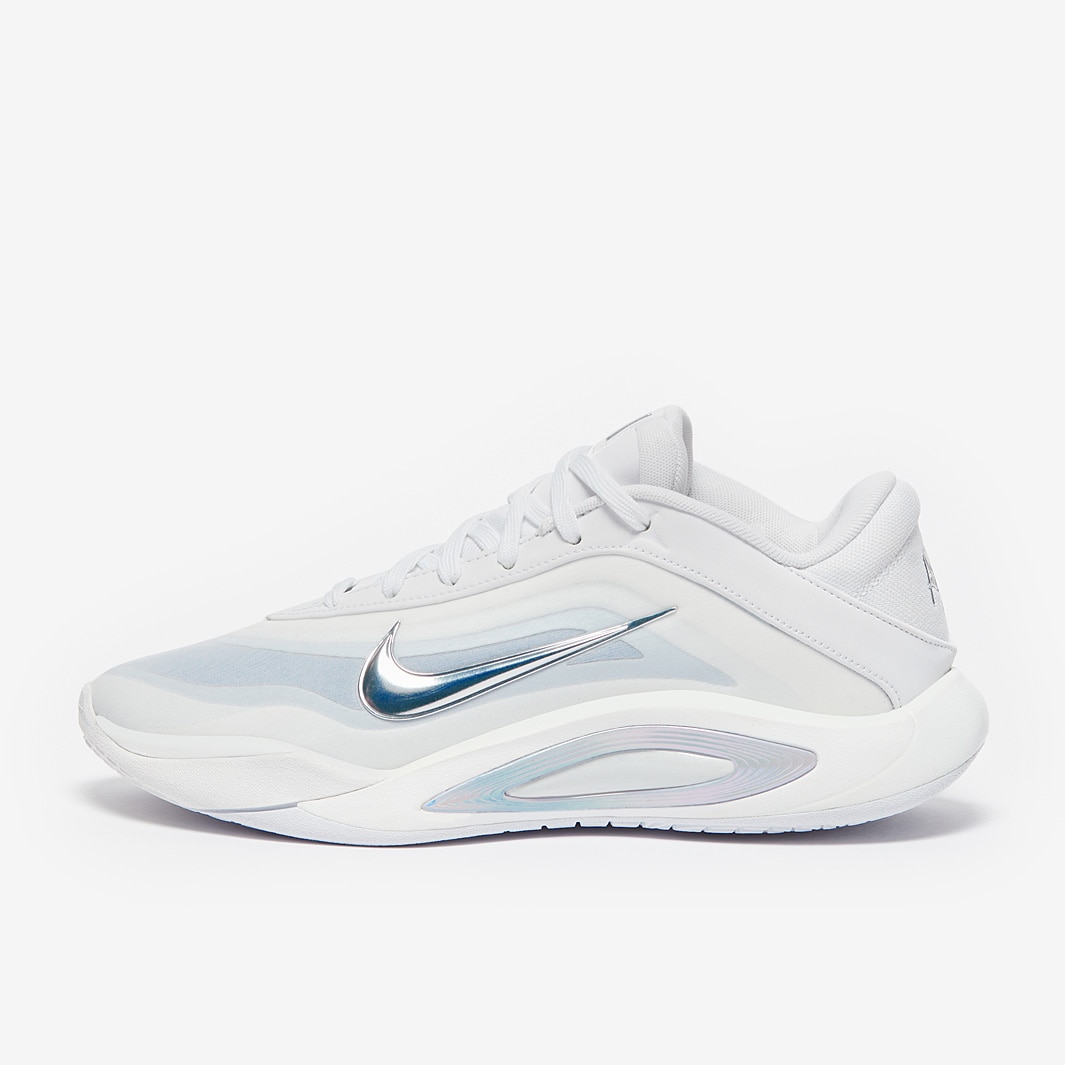 solid white basketball shoes