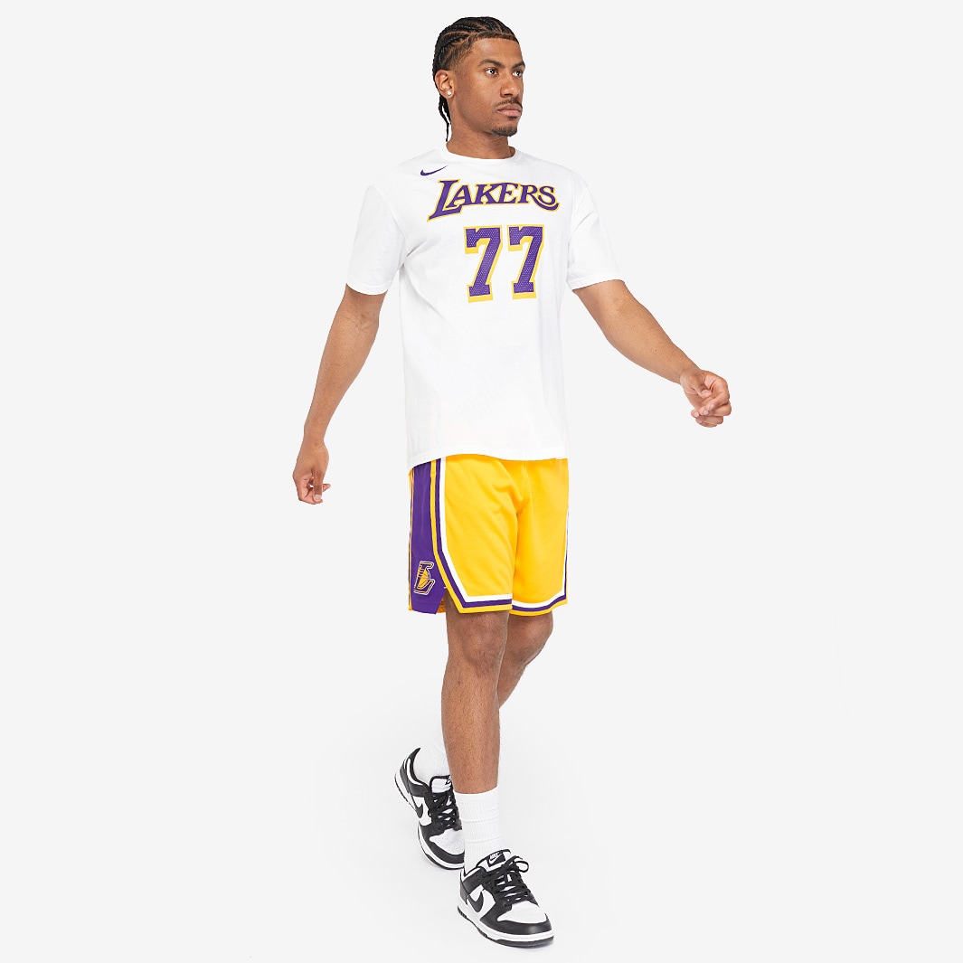Lakers DONČIĆ 77 ＋25年プレーオフ観戦限定Tシャツ付き Nike Los Angeles Lakers Luka Doncic #77 Name & Number T
