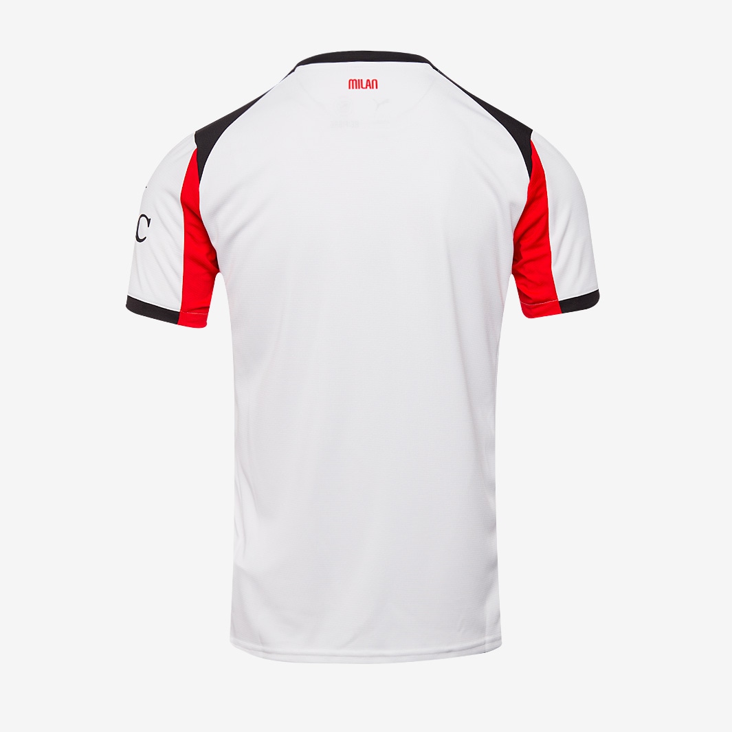 Puma AC Milan 25/26 Away Jersey - Puma White/For All Time Red