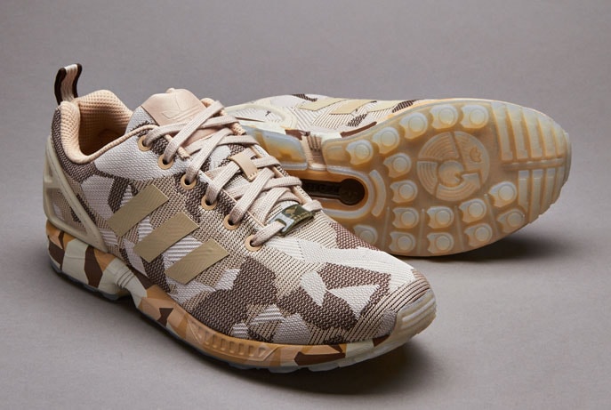 Adidas zx hotsell flux camo brown