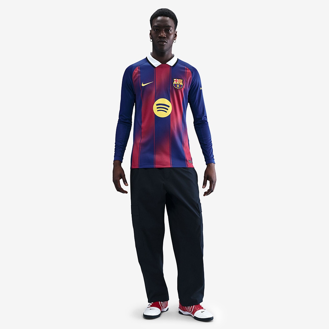 【12月スーパーSALE 15%OFF】 Nike Jersey LS Home Stadium Dri-FIT 25/26 Barcelona FC ウェア