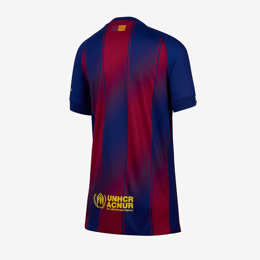 FC Barcelona Nike シャツ UNHCR BARCELONA 2023/2024 HOME FOOTBALL SHIRT NIKE SIZE 6-7 YEARS