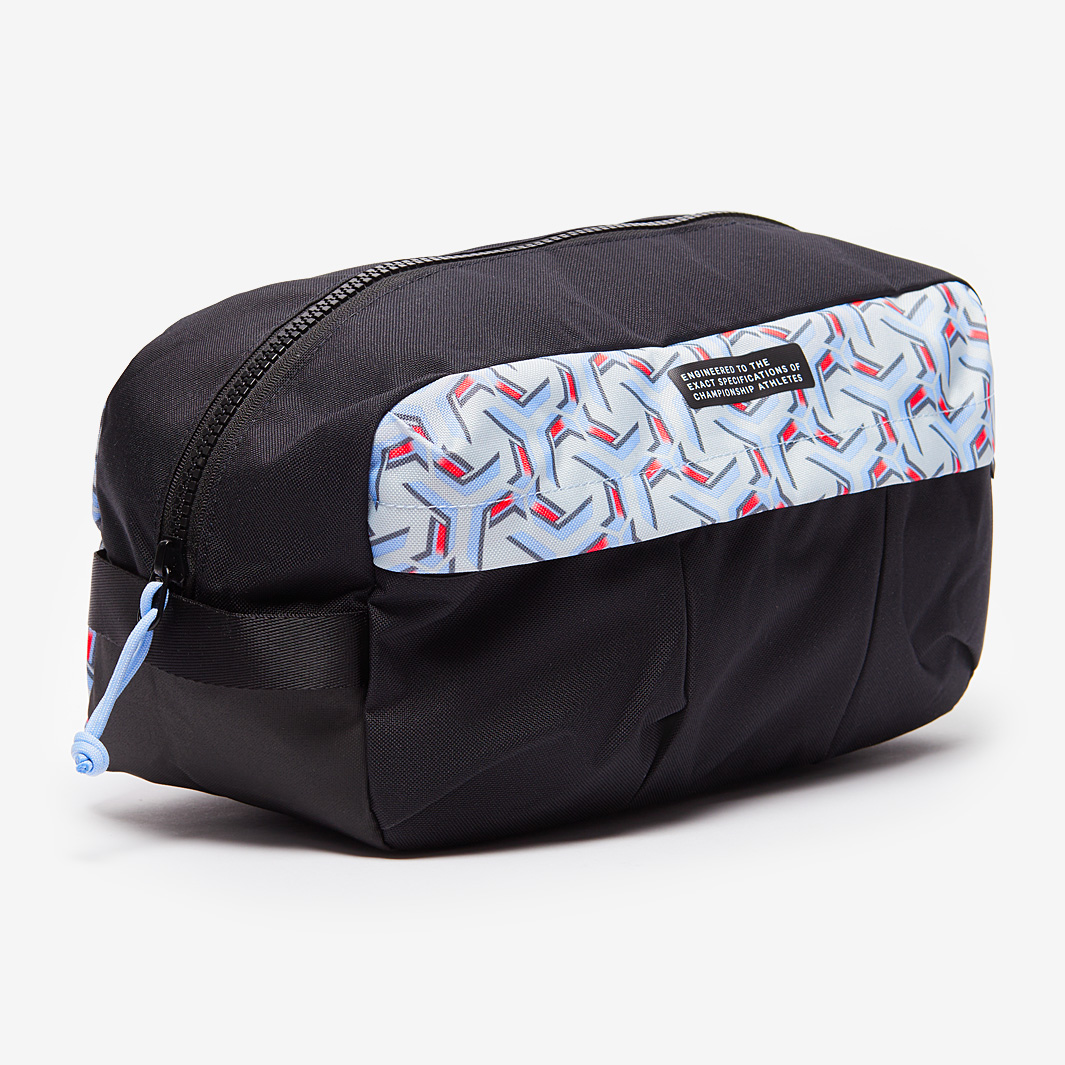 Borsa portatile per scarpe da golf, borsa per scarpe da calcio, borsa per scarpe da golf, borsa per stivali, borsa pieghevole, accessorio da golf, colore nero, Nero , 1