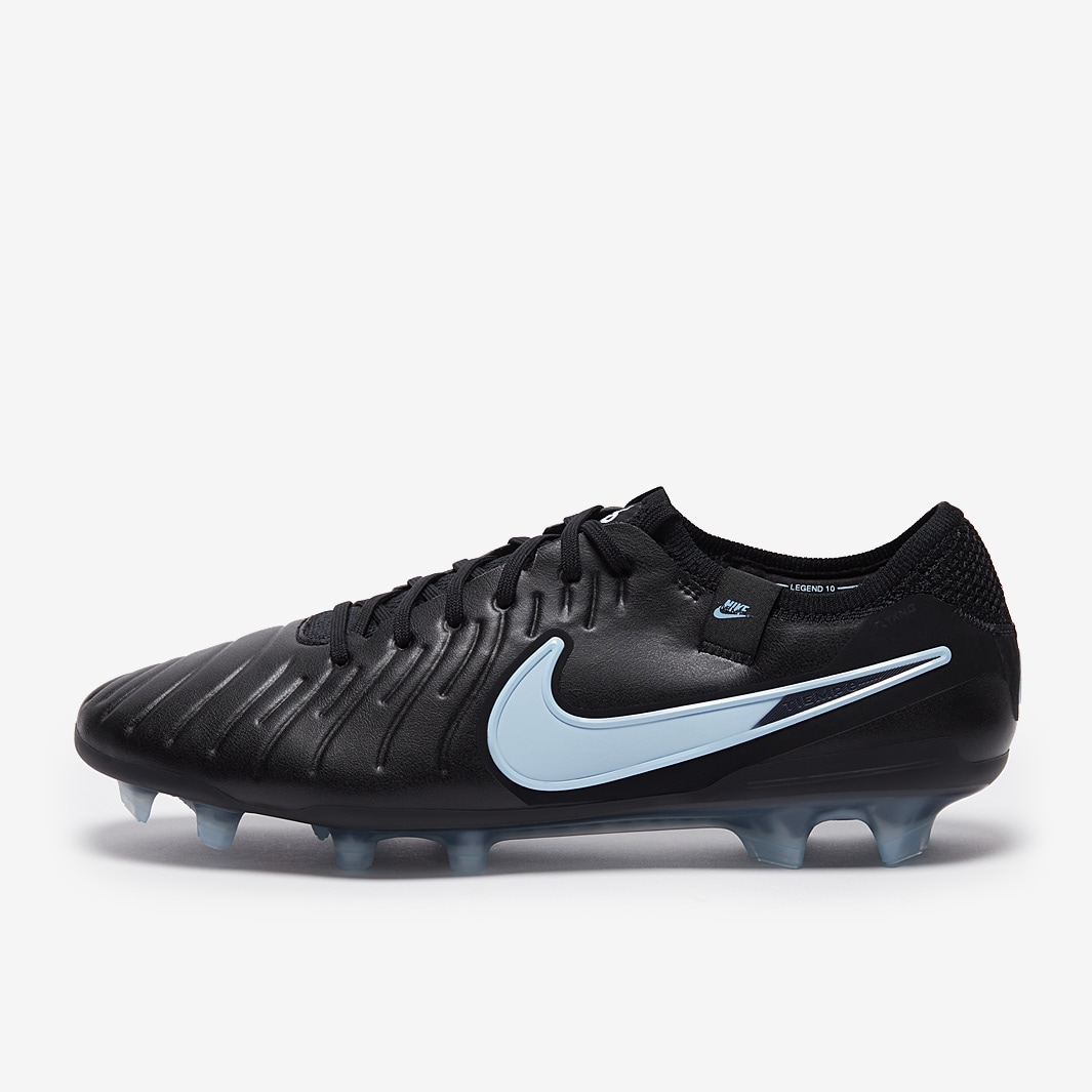通販サイト一覧 Nike Tiempo Legend X Elite Firm Ground - Black/Ice Blue シューズ