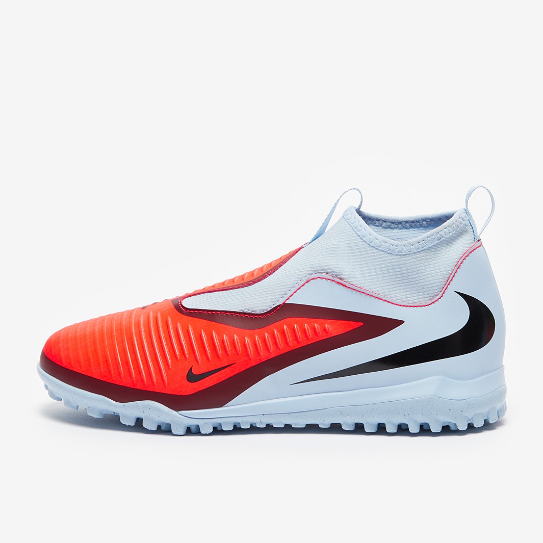 Nike Kids Phantom 6 Academy High Turf - Royal Tint/Bright Crimson