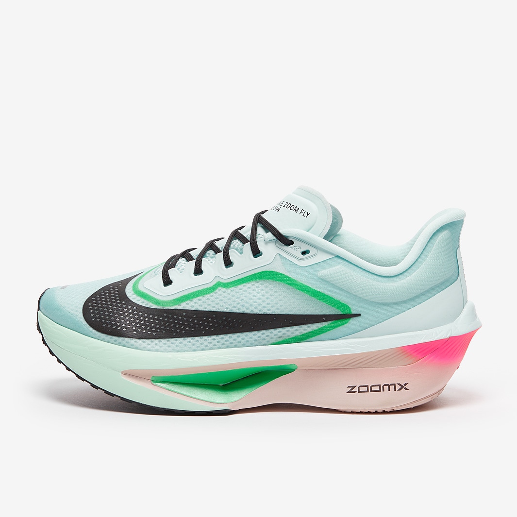 Nike Zoom Fly 6 - Glacier Ice/Black/Hyper Pink/Green Shock - Mens