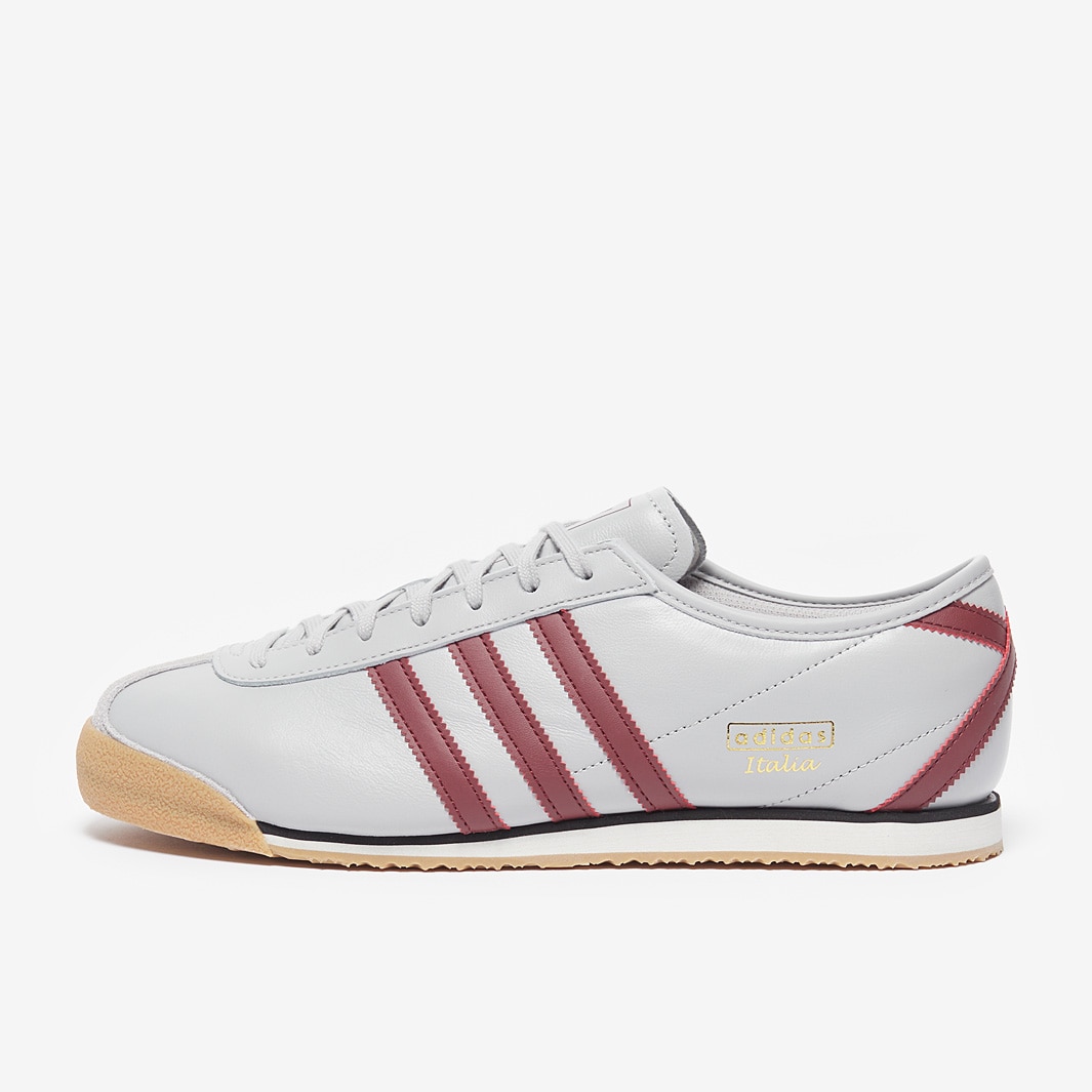 adidas Originals Italia 70s Grey/Red/Gum Trainers Mens Shoes - Main Image