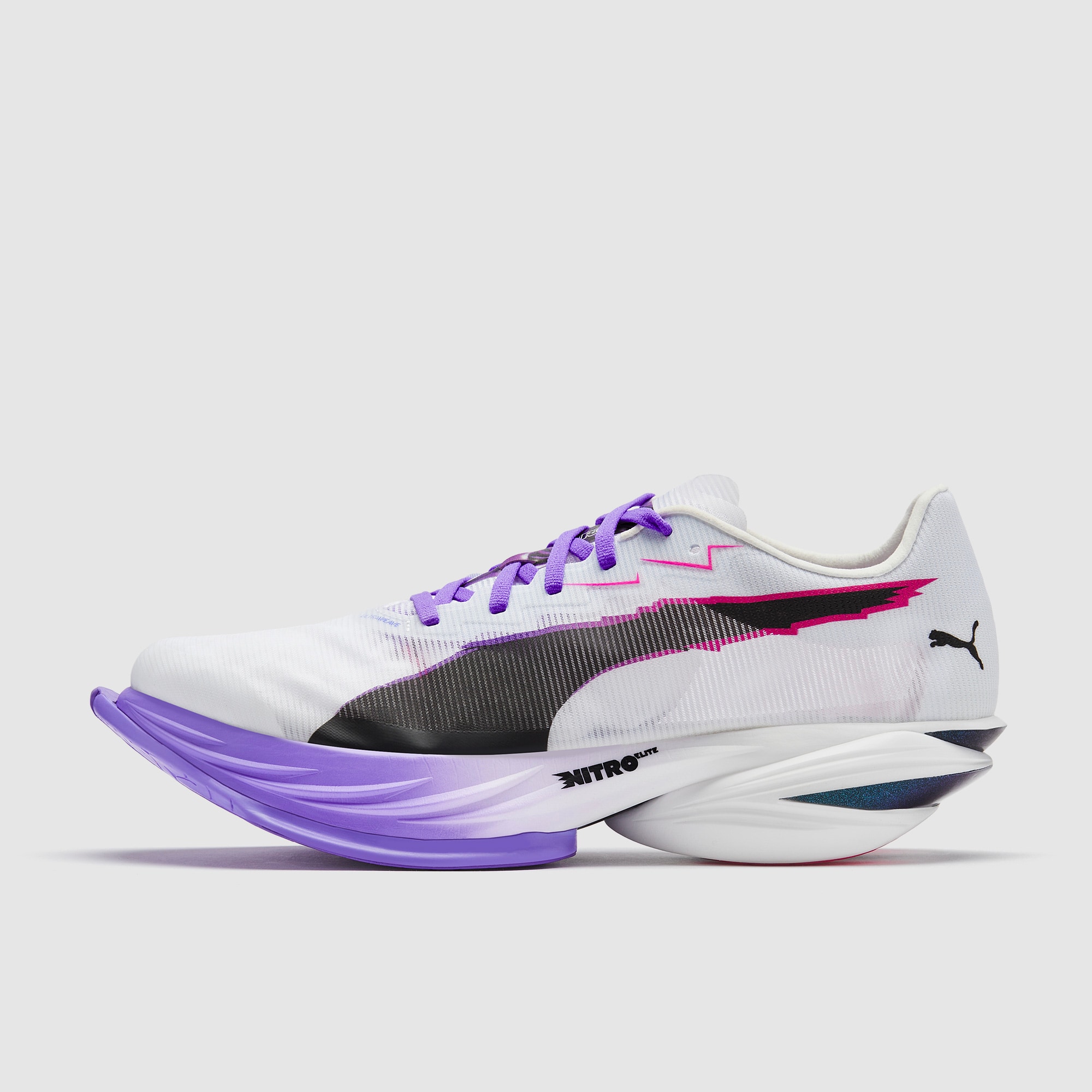 Puma FAST-R Nitro Elite Digi-Tokyo Puma White/Dark Amethyst