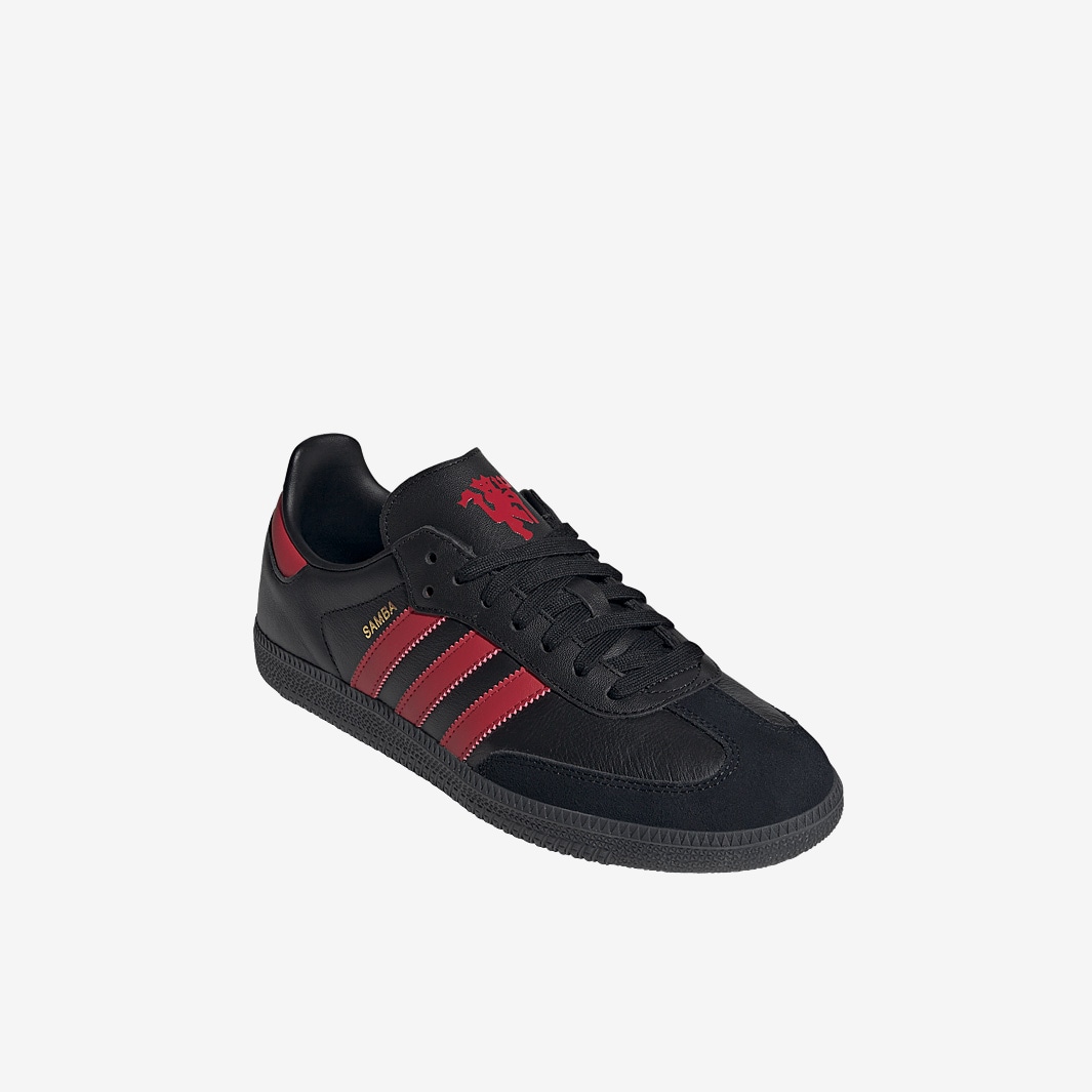 シューズ adidas SAMBA TEAM MANCHESTER UNITED 27.5 Manchester United adidas Team Samba Shoes - Black