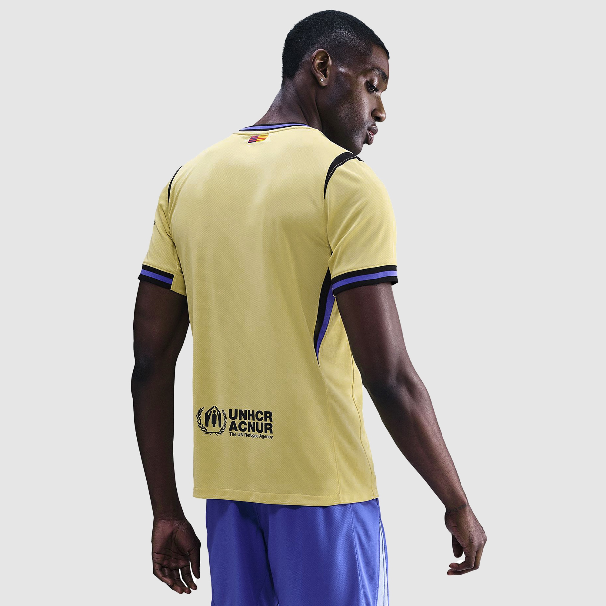 FC Barcelona NIKEゴールド　Mサイズ Nike FC Barcelona 25/26 Dri-FIT Stadium SS Away Jersey